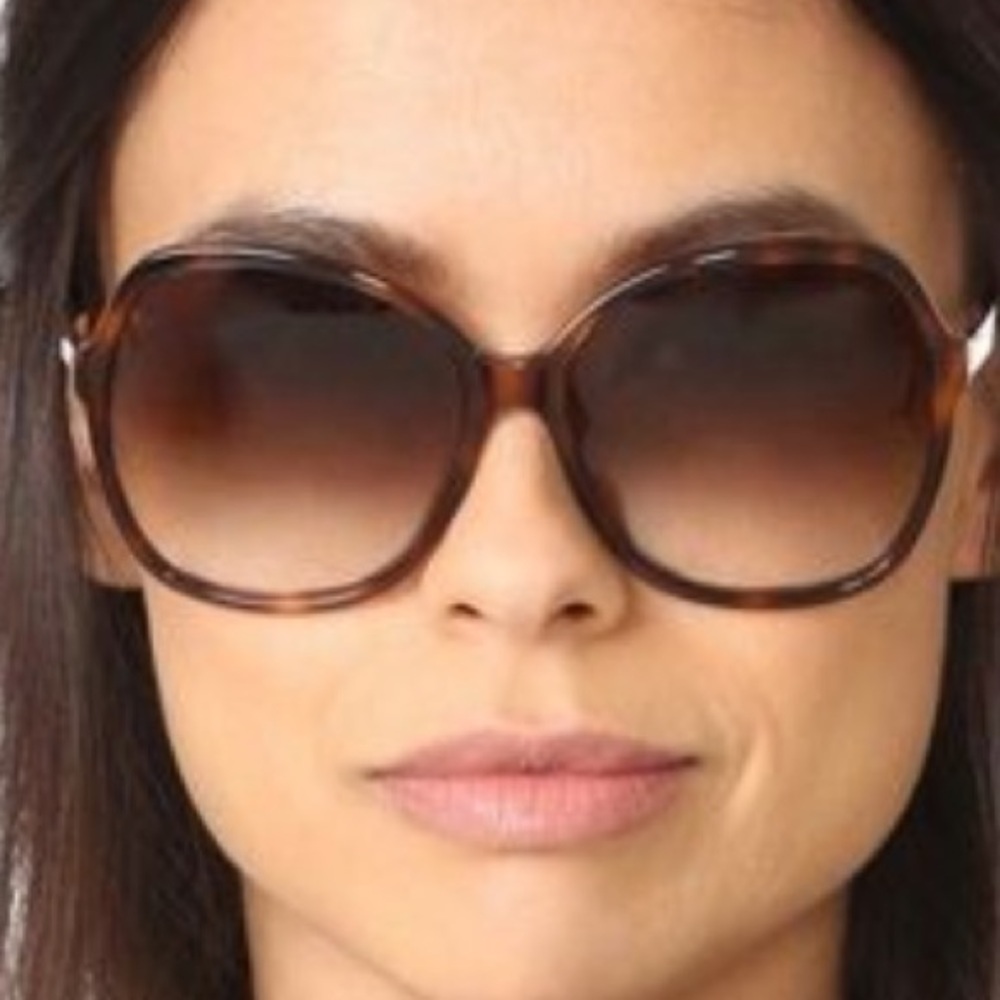 Kate Spade Jolyn brown tortoise shell sunglasses - Picture 2 of 11